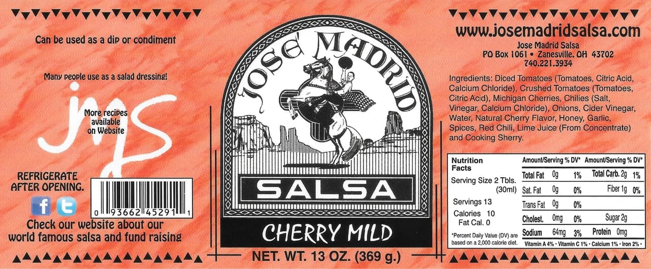 Cherry Mild Salsa view 6