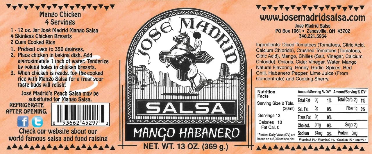 Mango Habanero Salsa view 5