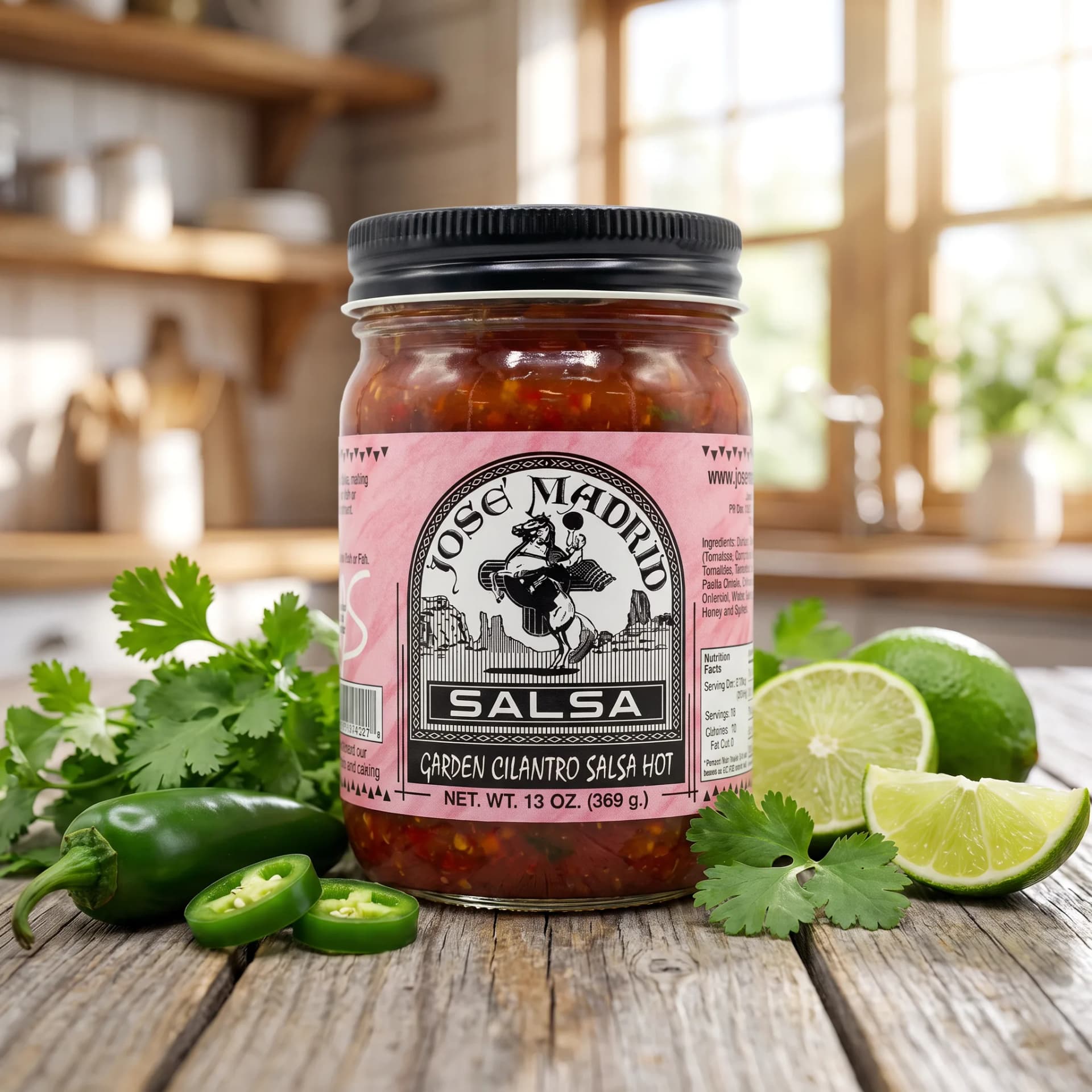 Garden Cilantro Salsa Hot view 2