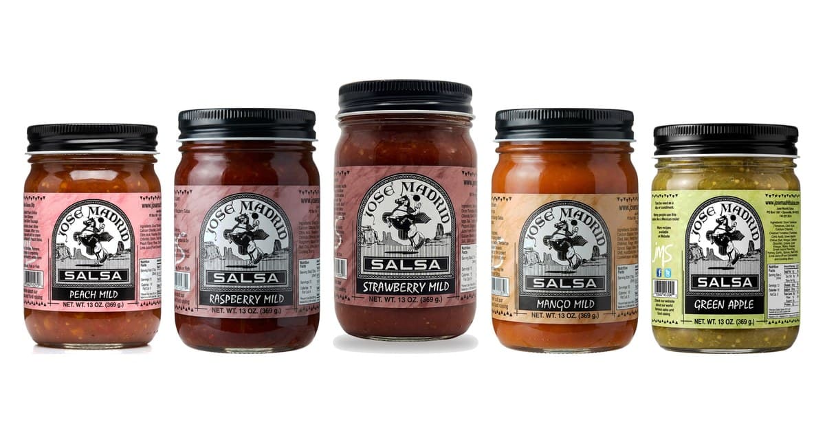 Fruit Mild Salsa from Jose Madrid Salsa
