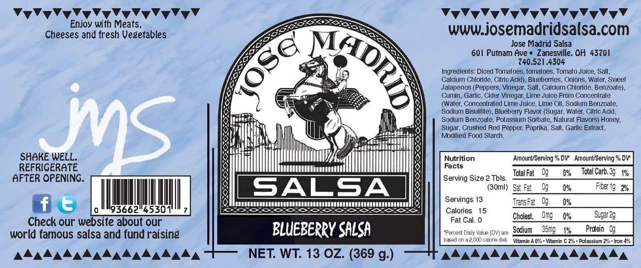 Blueberry Mild Salsa - Image 6