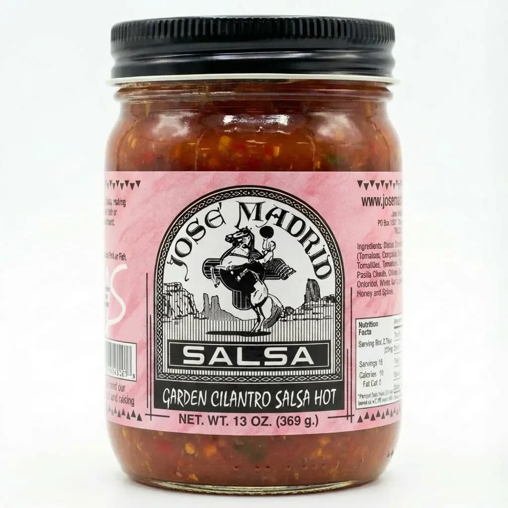 Garden Cilantro Salsa Hot